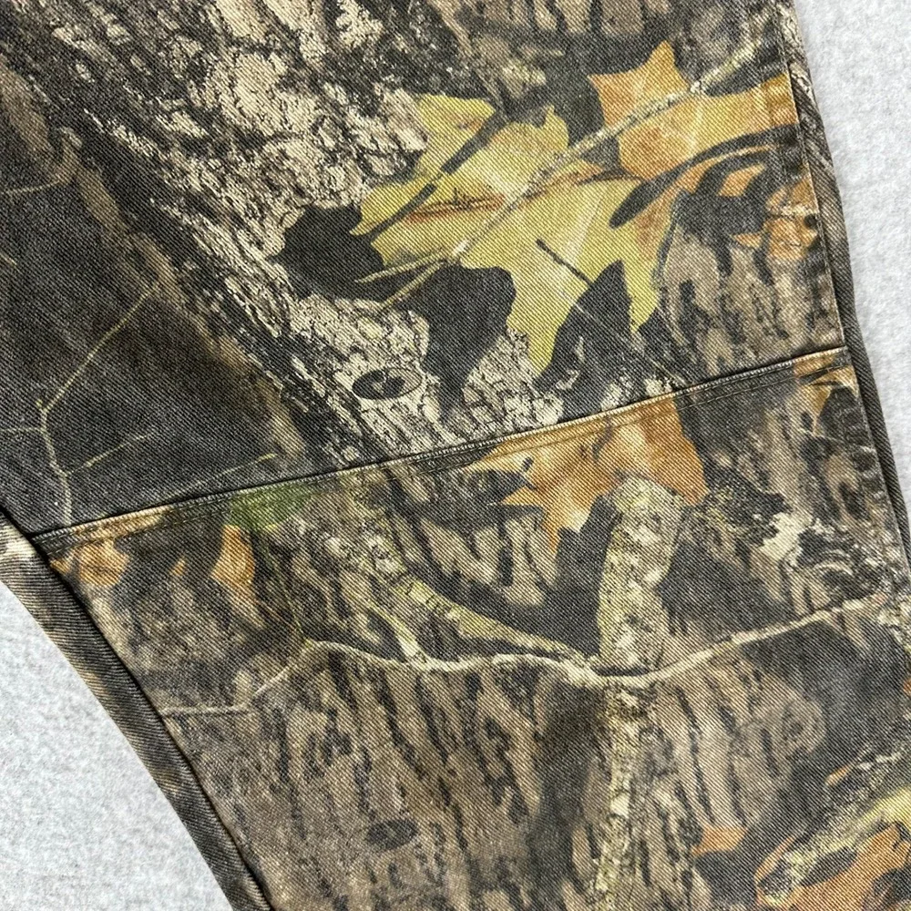 Wrangler Authentic Jeans 42x30 Mossy Oak Camo Straight Leg Double Knee 97GR1MO - Picture 4 of 12